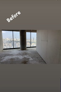 עבודות גמר במשרד בבניין רסיטל בתל אביב