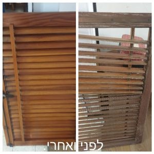תיקון ושחזור חלונות עץ ישנים