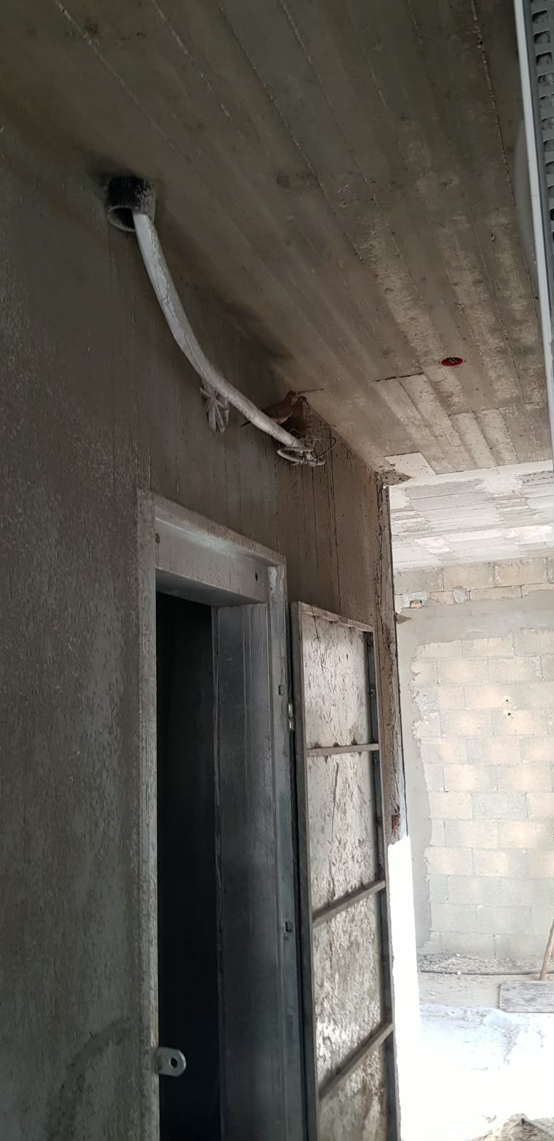 צביעת משקופים וחלונות ממ"ד