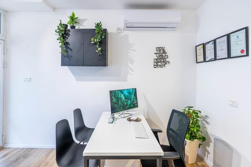 שיפוץ משרד לפני ואחרי