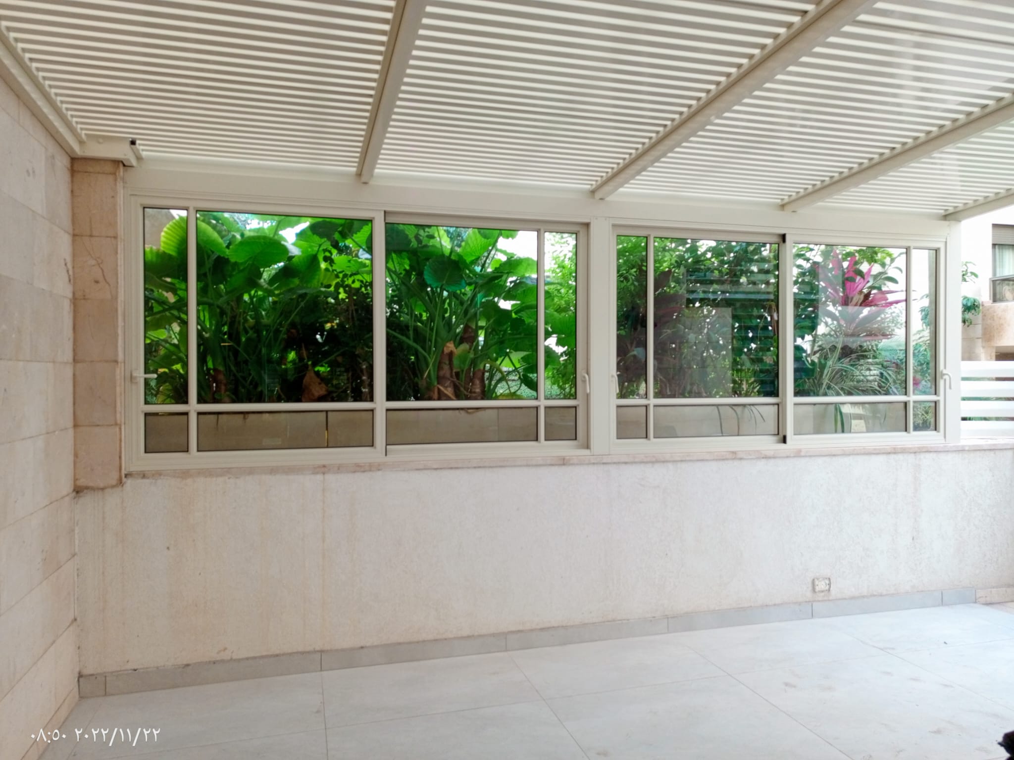 פרגולות אלומיניום