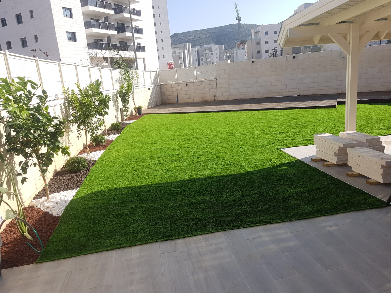 גדר אלומניום