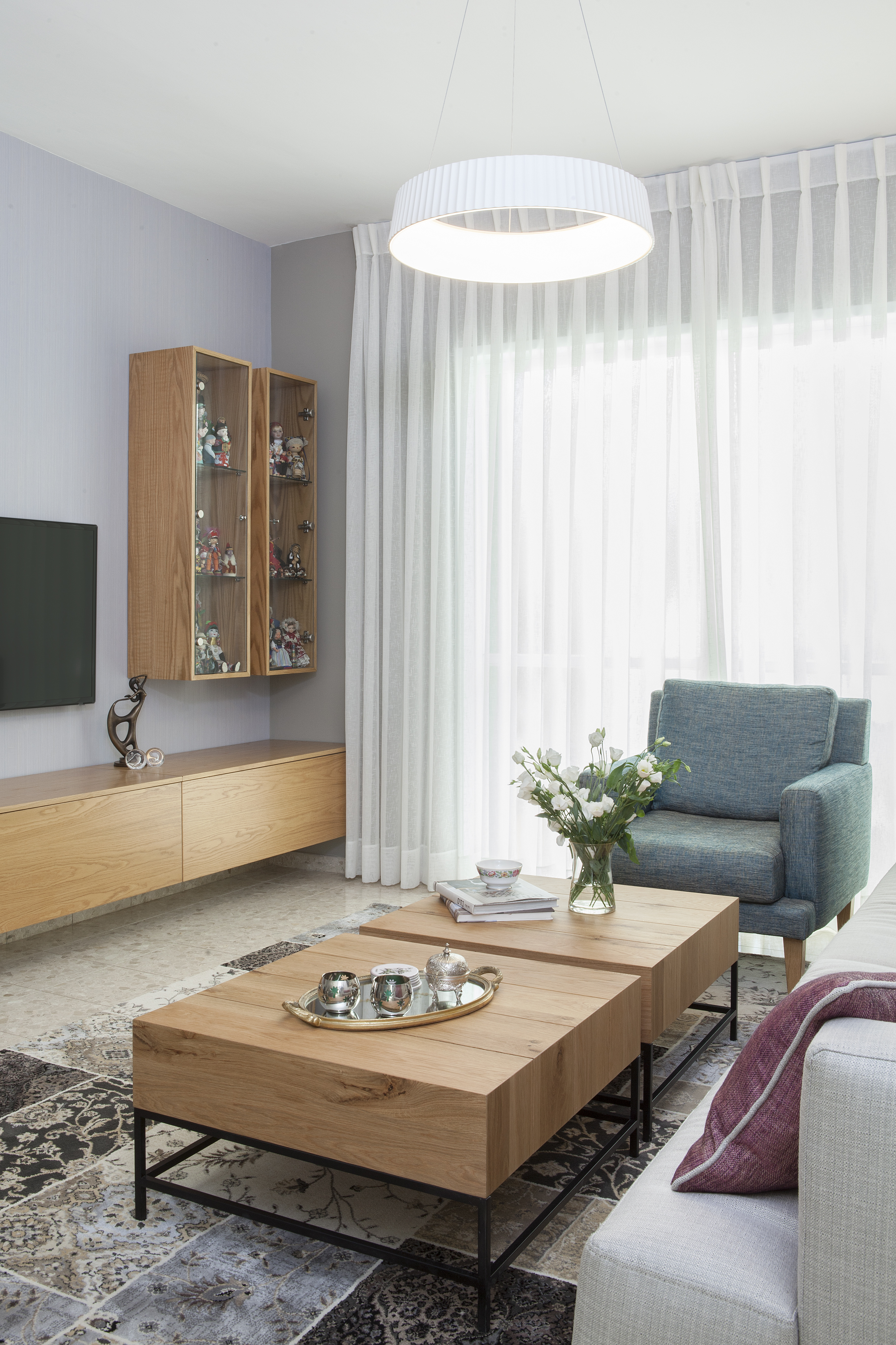 עיצוב דירה 5 חדרים