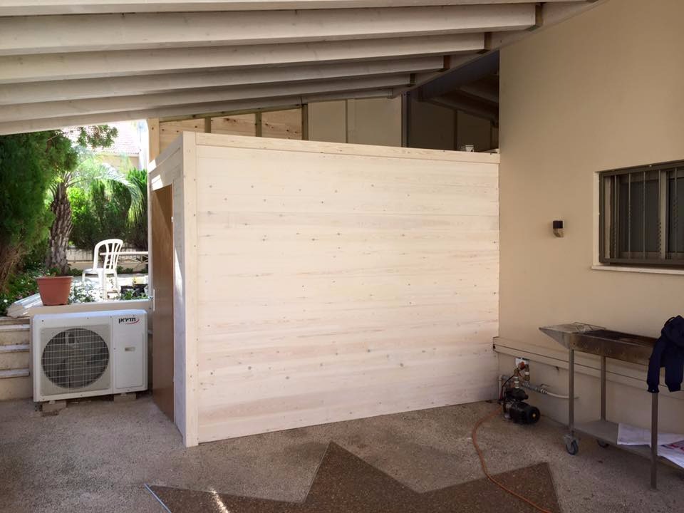 בניית פרגולה וגג מרעפים