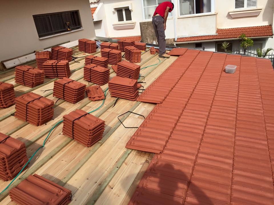 בניית פרגולה וגג מרעפים