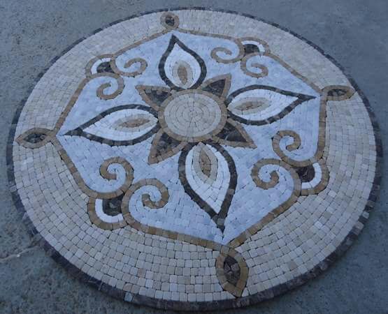 צילום מעבודה של בית הפסיפס