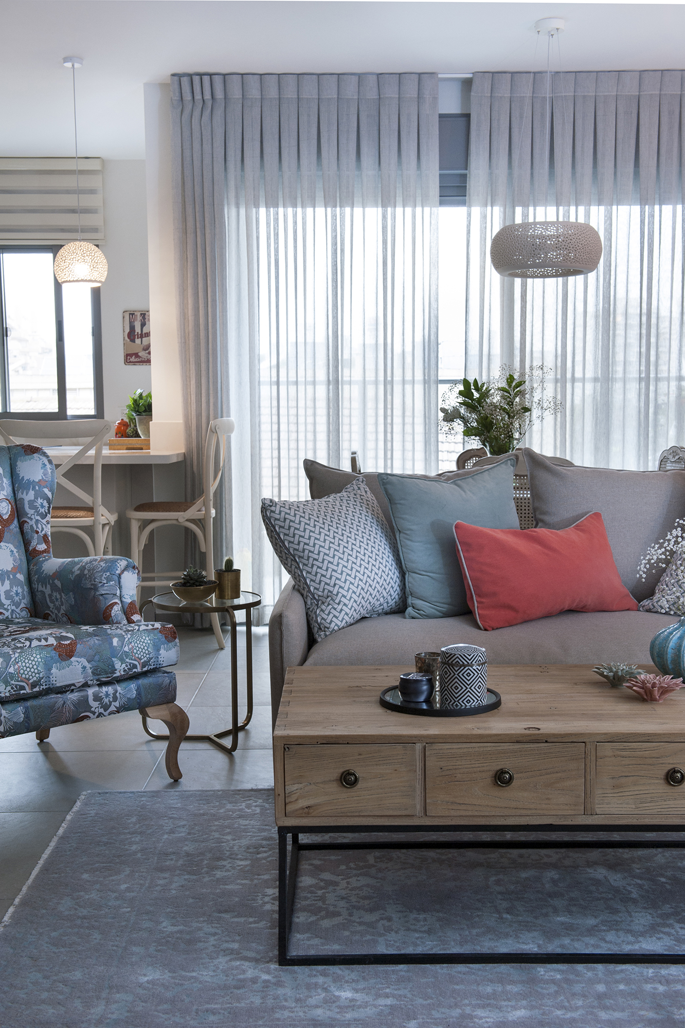 עיצוב דירה בפרוייקט תמ"א