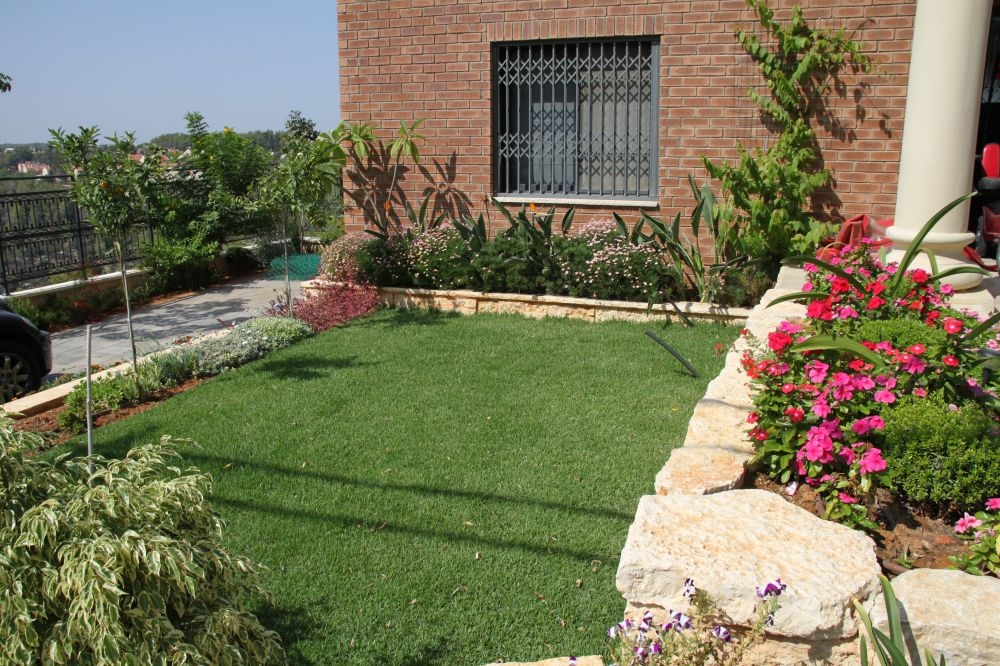 גינה במפלסים שונים