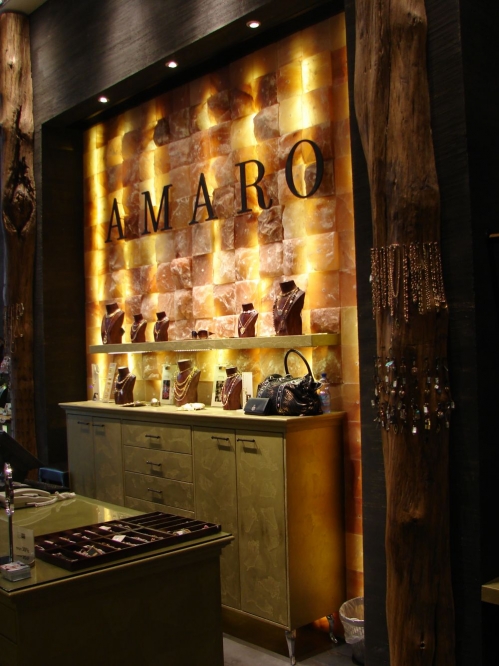 מערות מלח בעיצוב הקונספט של תכשיטי AMARO
