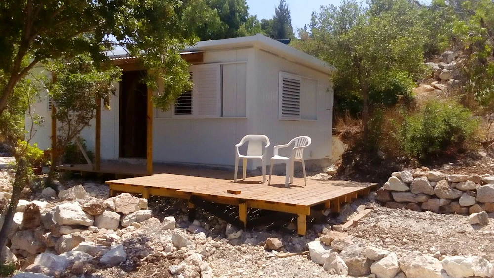 המבנה אחרי סיום התהליך.