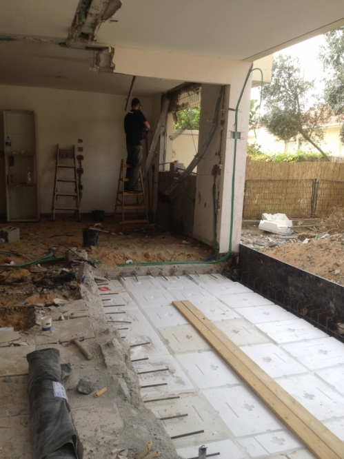 שיפוץ כללי בדירת גן