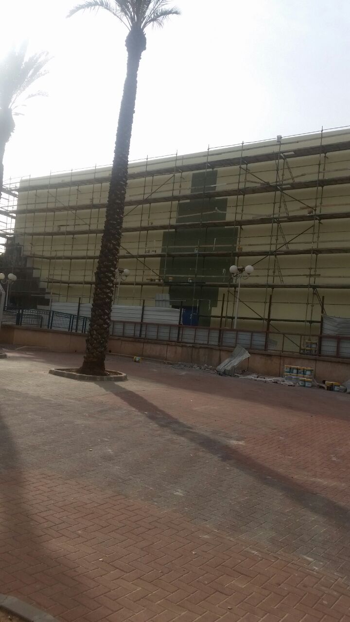 פרוייקט שיפוץ להיכל ספורט