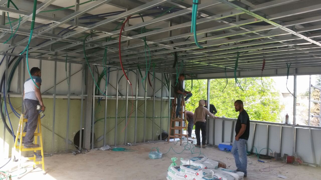 פרוייקט שיפוץ להיכל ספורט