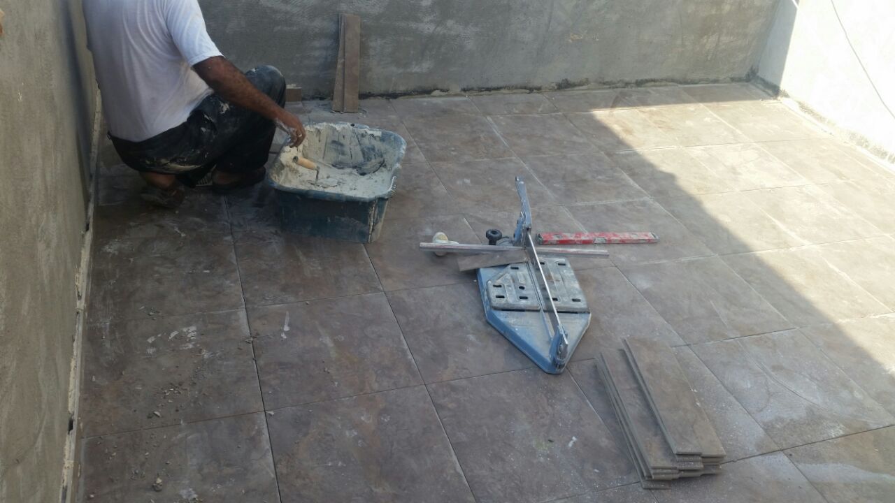 איטום וריצוף מרפסת