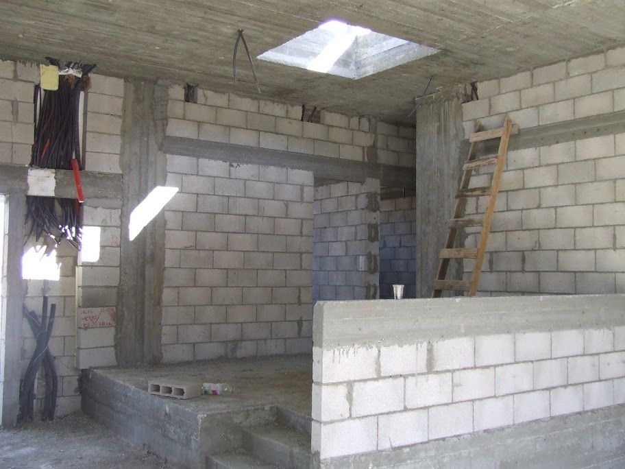 בית "ירוק" בבנייה