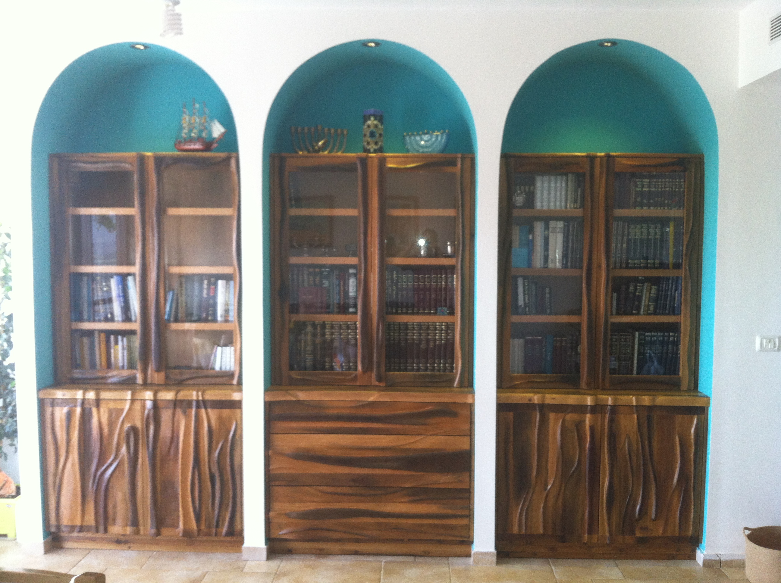 בנייה אומנותית באבן טבעית