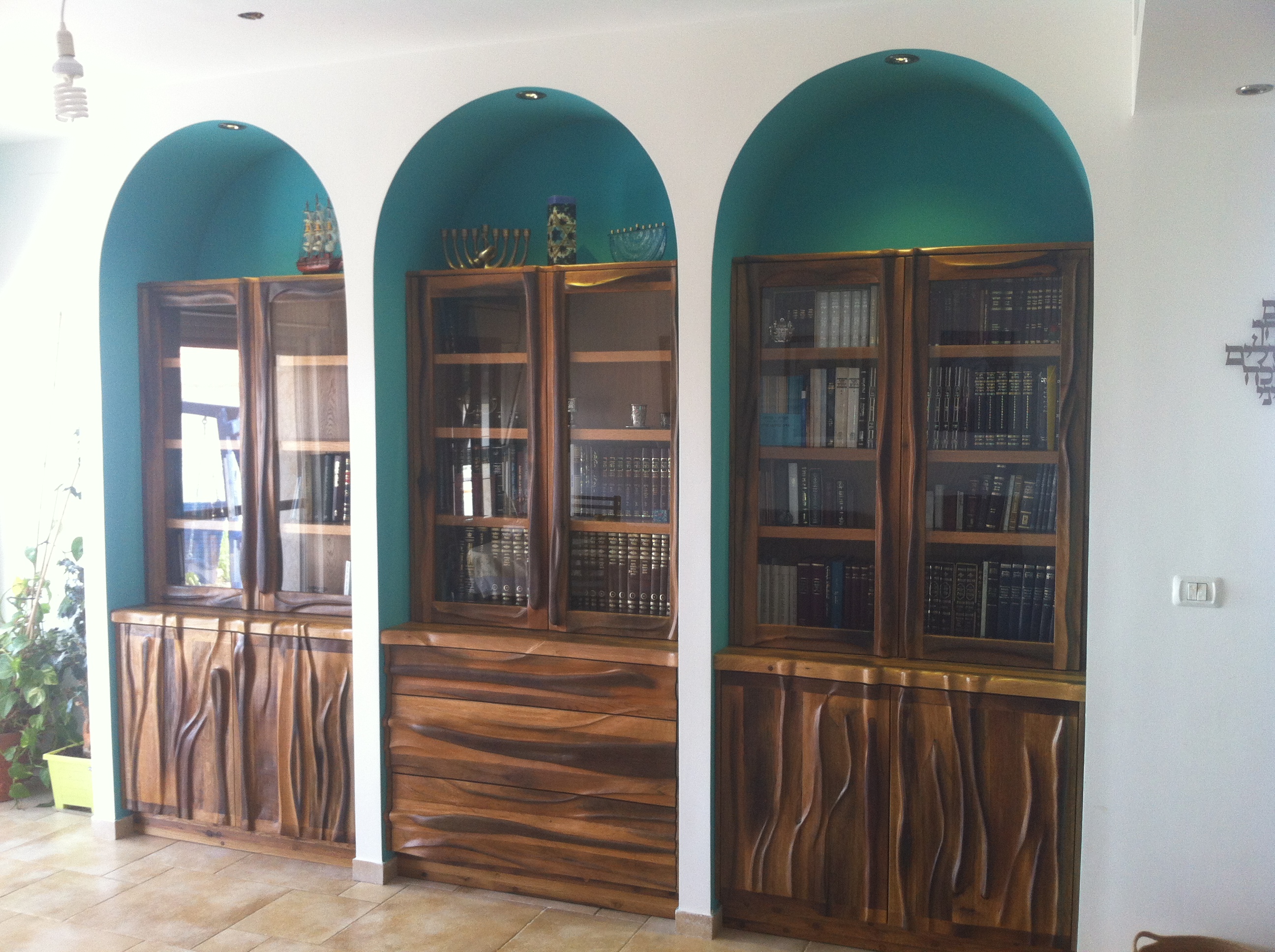 בנייה אומנותית באבן טבעית