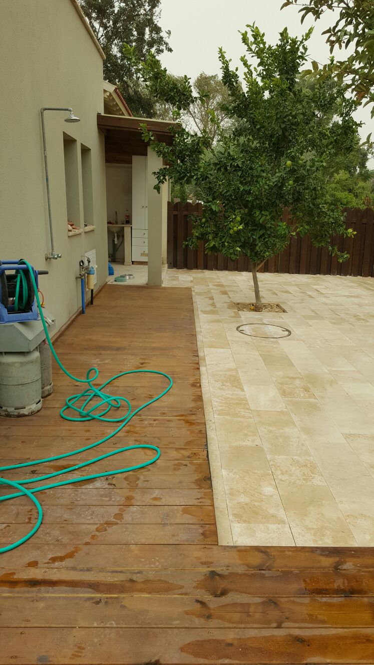 ריצופי חוץ, חיפויי קיר ודקים