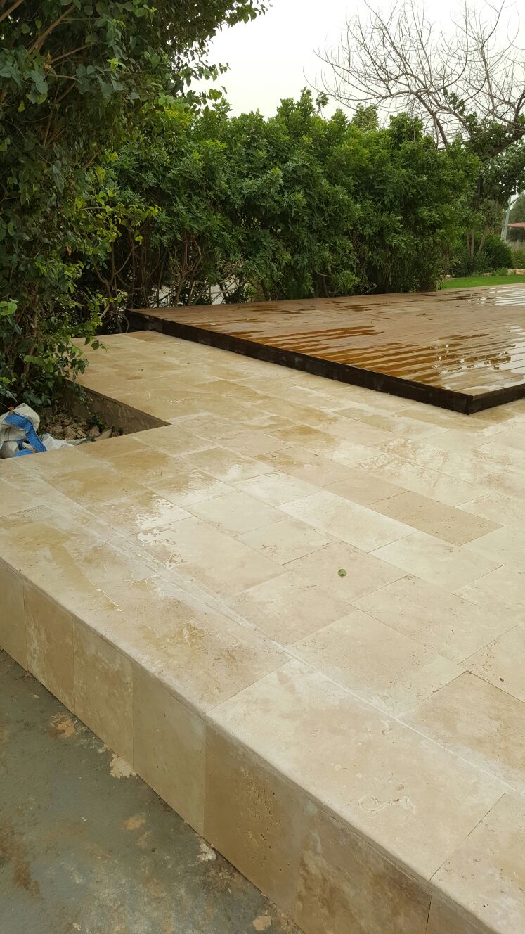 ריצופי חוץ, חיפויי קיר ודקים