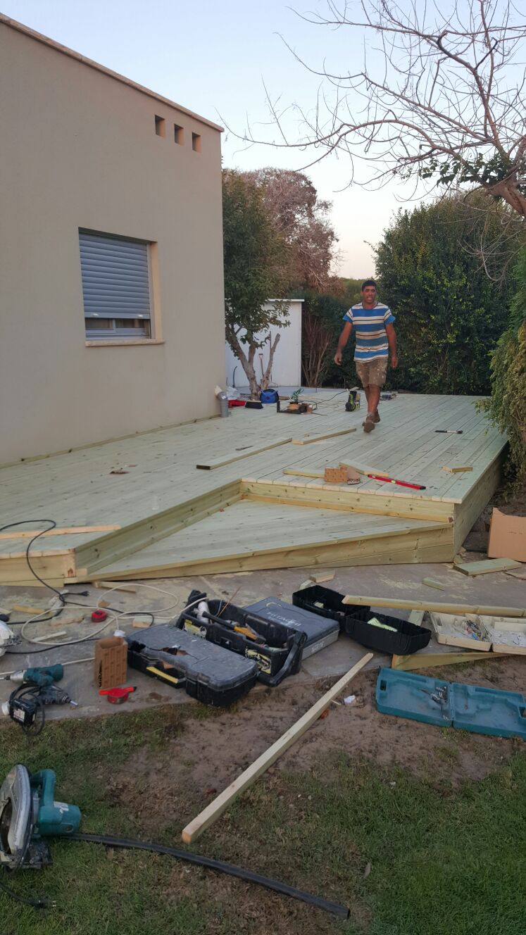 ריצופי חוץ, חיפויי קיר ודקים