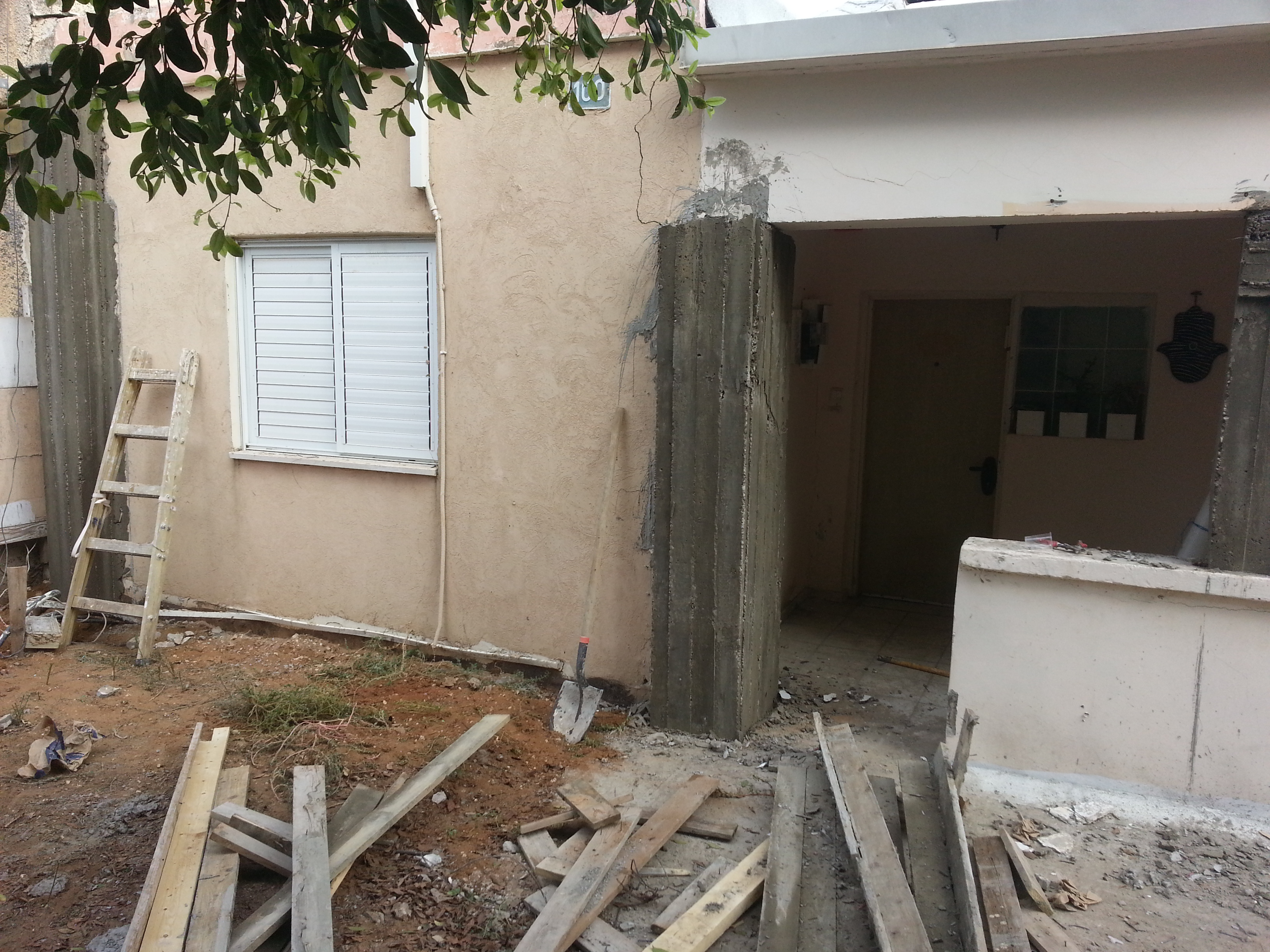 שיפוץ חיצוני לבית פרטי