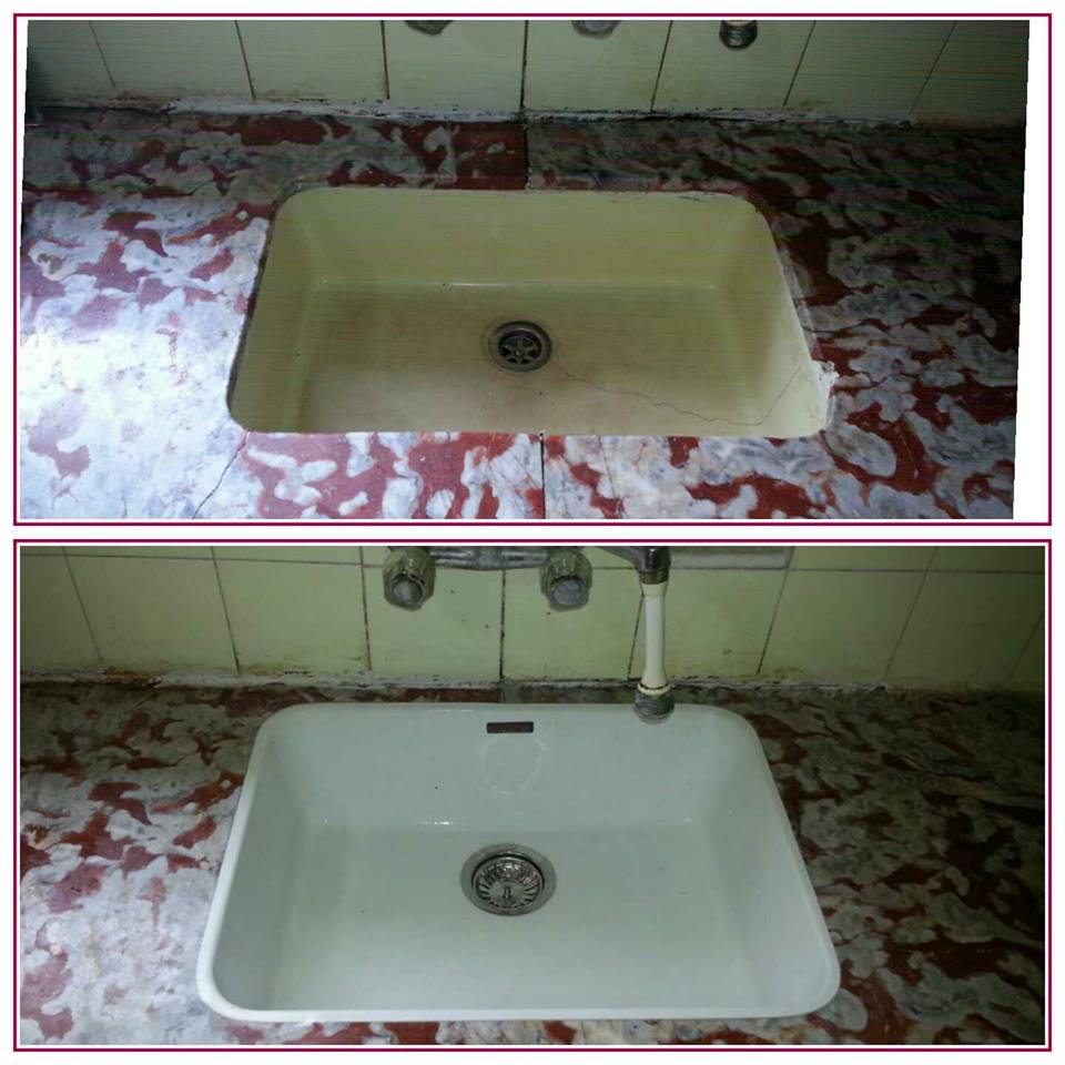 כיורים - עבודות שונות