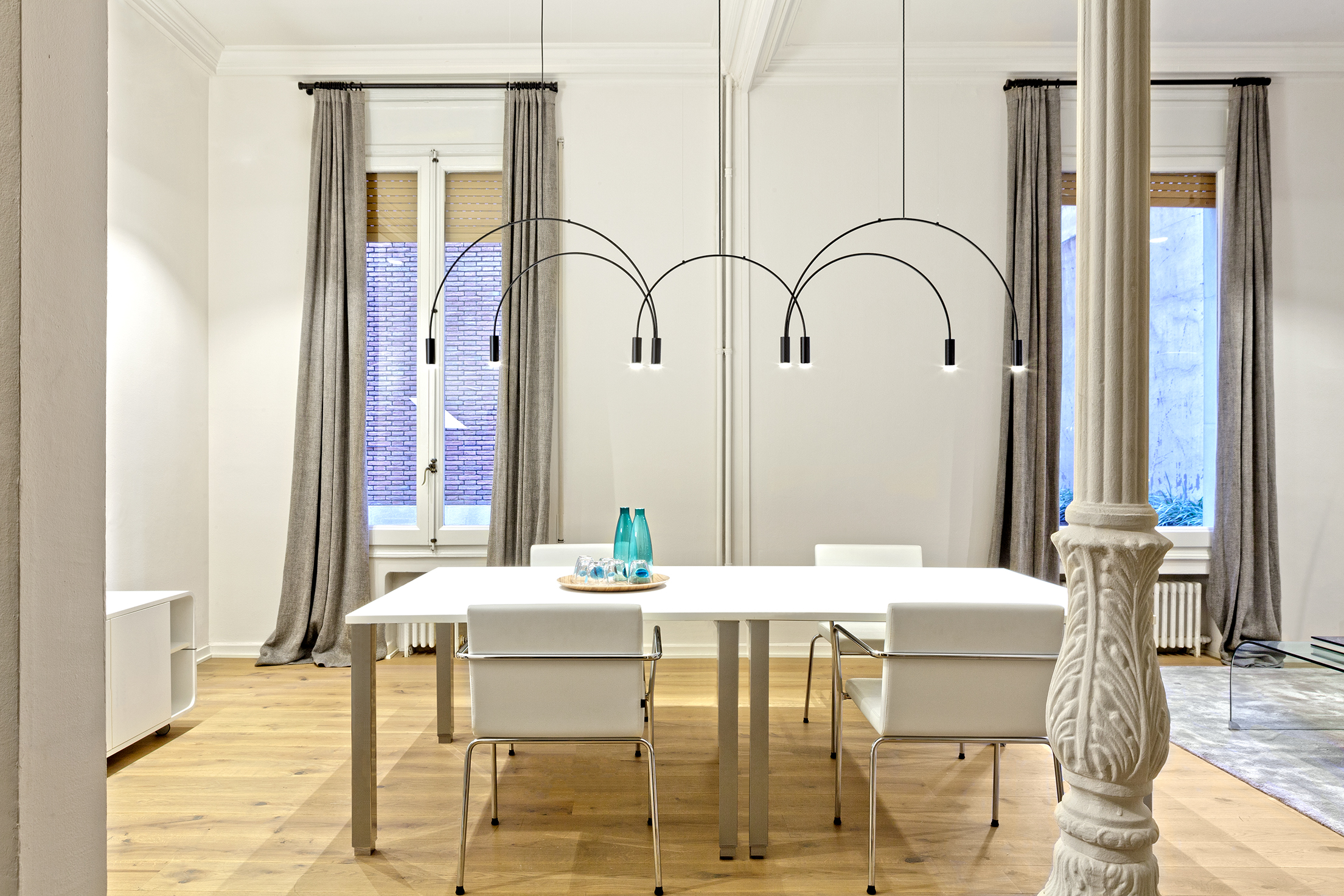 צילום מעבודה של קבסו תאורה