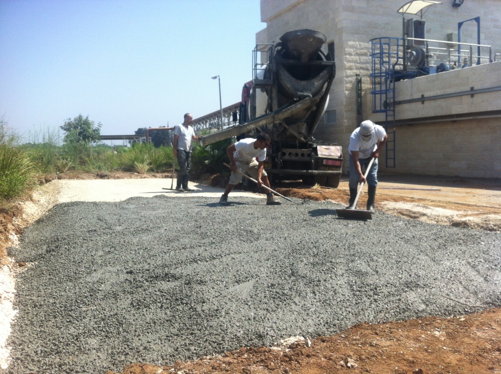 יציקות במט"ש הרצליה