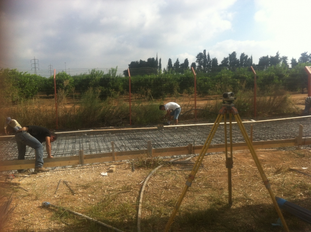 יציקות במט"ש הרצליה