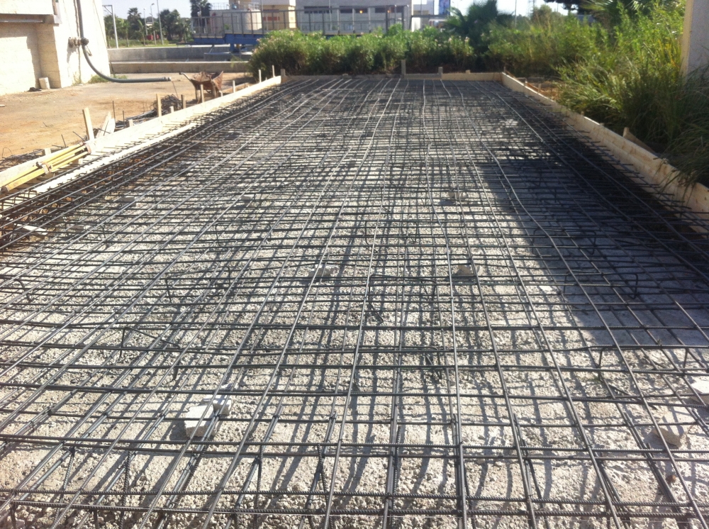 יציקות במט"ש הרצליה