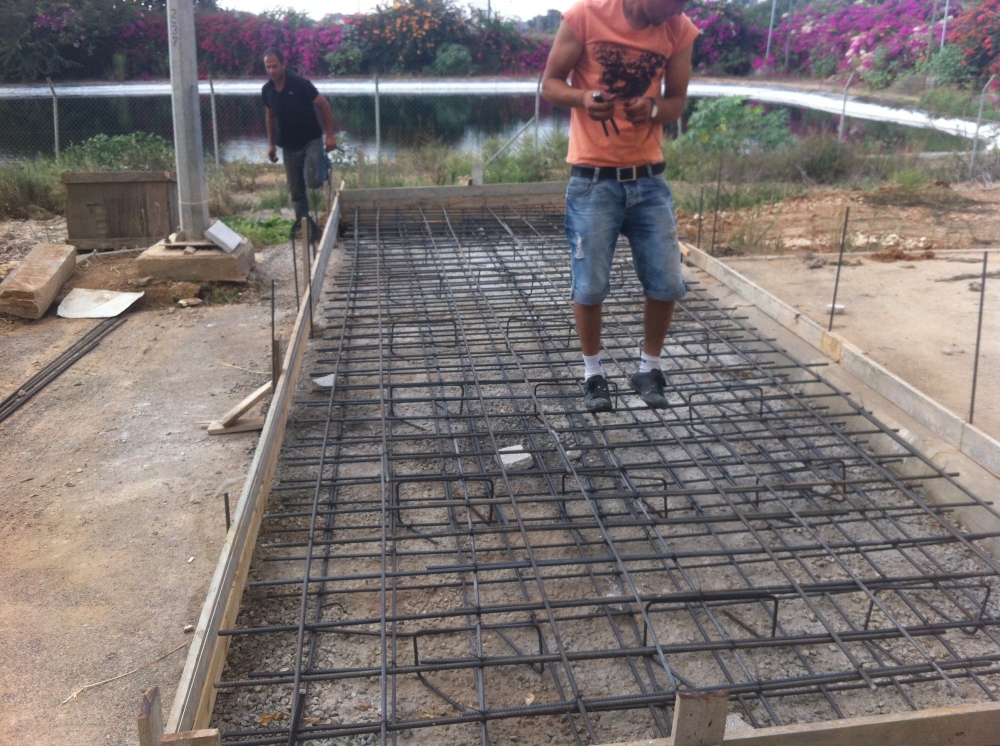 יציקות במט"ש הרצליה