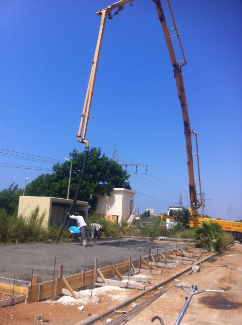 יציקות במט"ש הרצליה