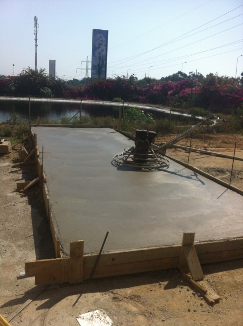 יציקות במט"ש הרצליה