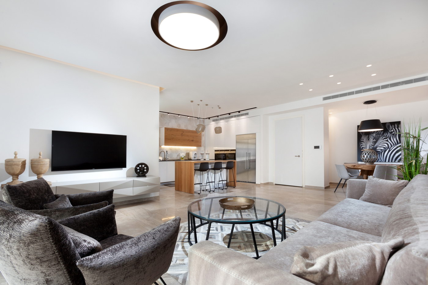 תכנון ועיצוב דירת קבלן