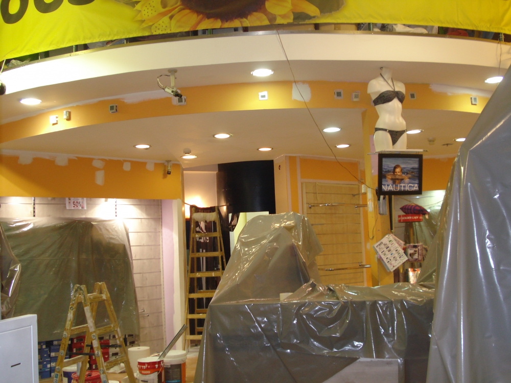 שיפוץ חנות ספורט בים המלח