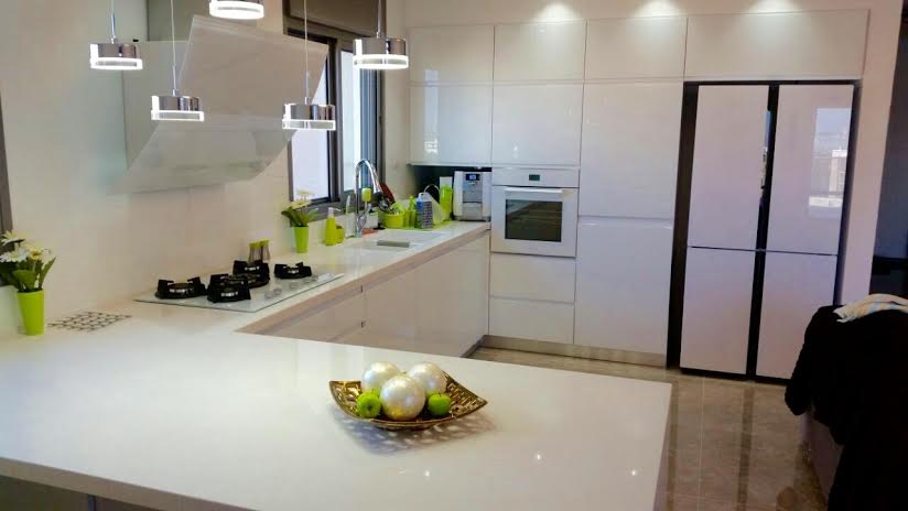 צילום מעבודה של פורסט מטבחים