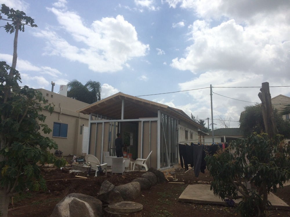 יחידת דיור בבניה קלה