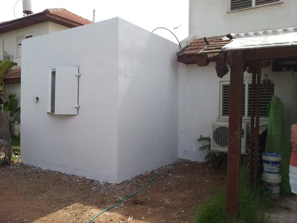 תוספת ממ"ד לבית קיים