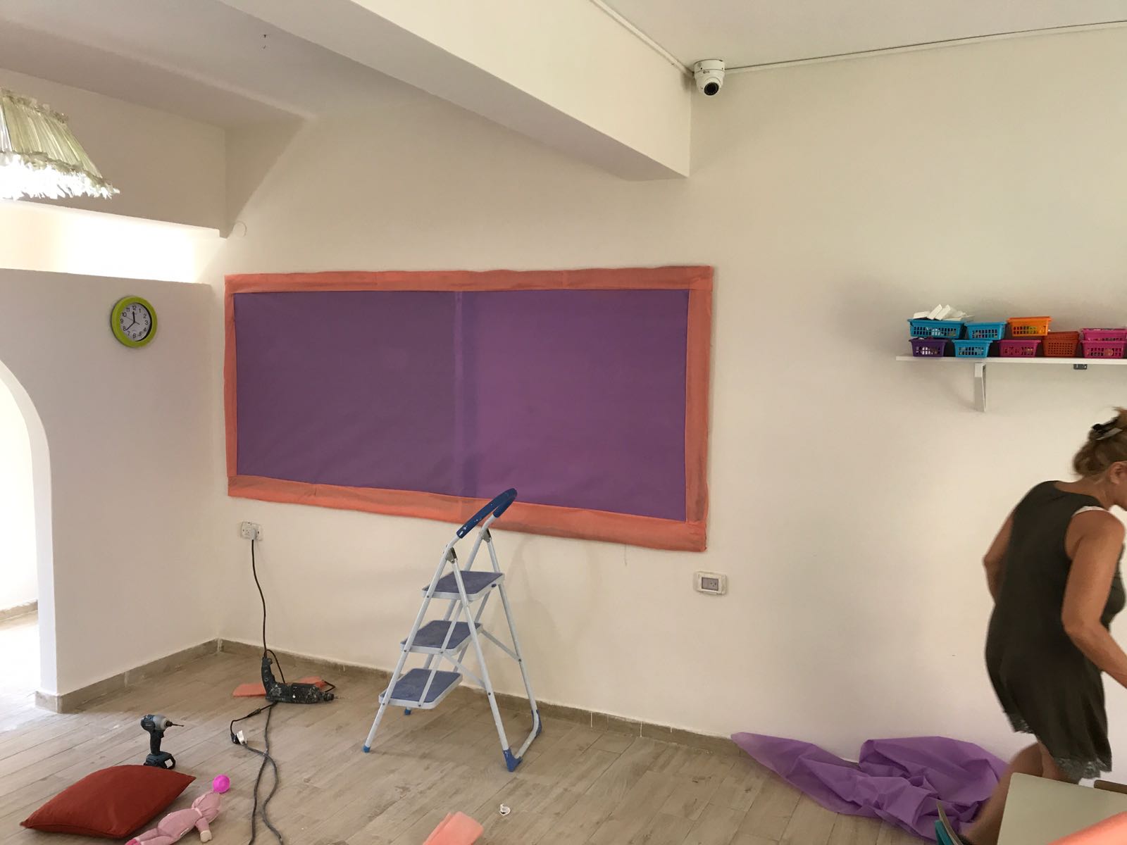 שיפוץ קוסמטי בגן ילדים