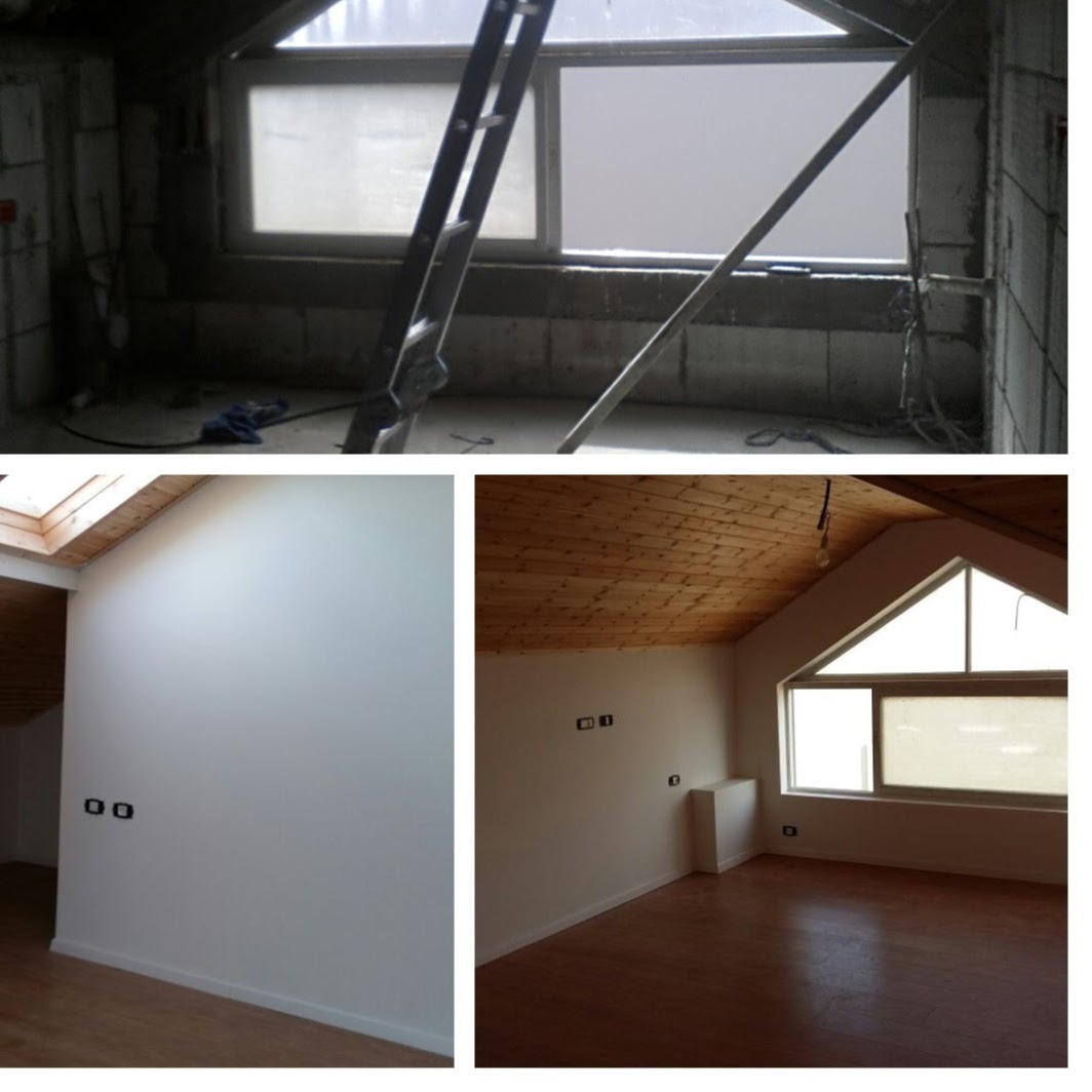 בניית חדר שינה בעליית גג