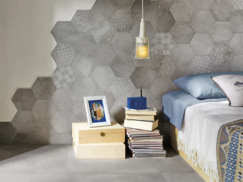 בטקסטורת נחש, בצורת משושה או בתלת מימד: אריחים מיוחדים