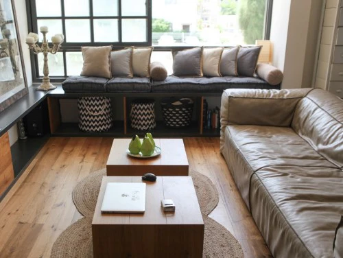 מהפך של ממש לדירה בבניין לשימור בנווה צדק