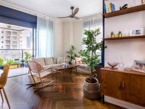 פריז - תל אביב: דירה בפרויקט גינדי שעוצבה בהשראה בירות אירופאיות