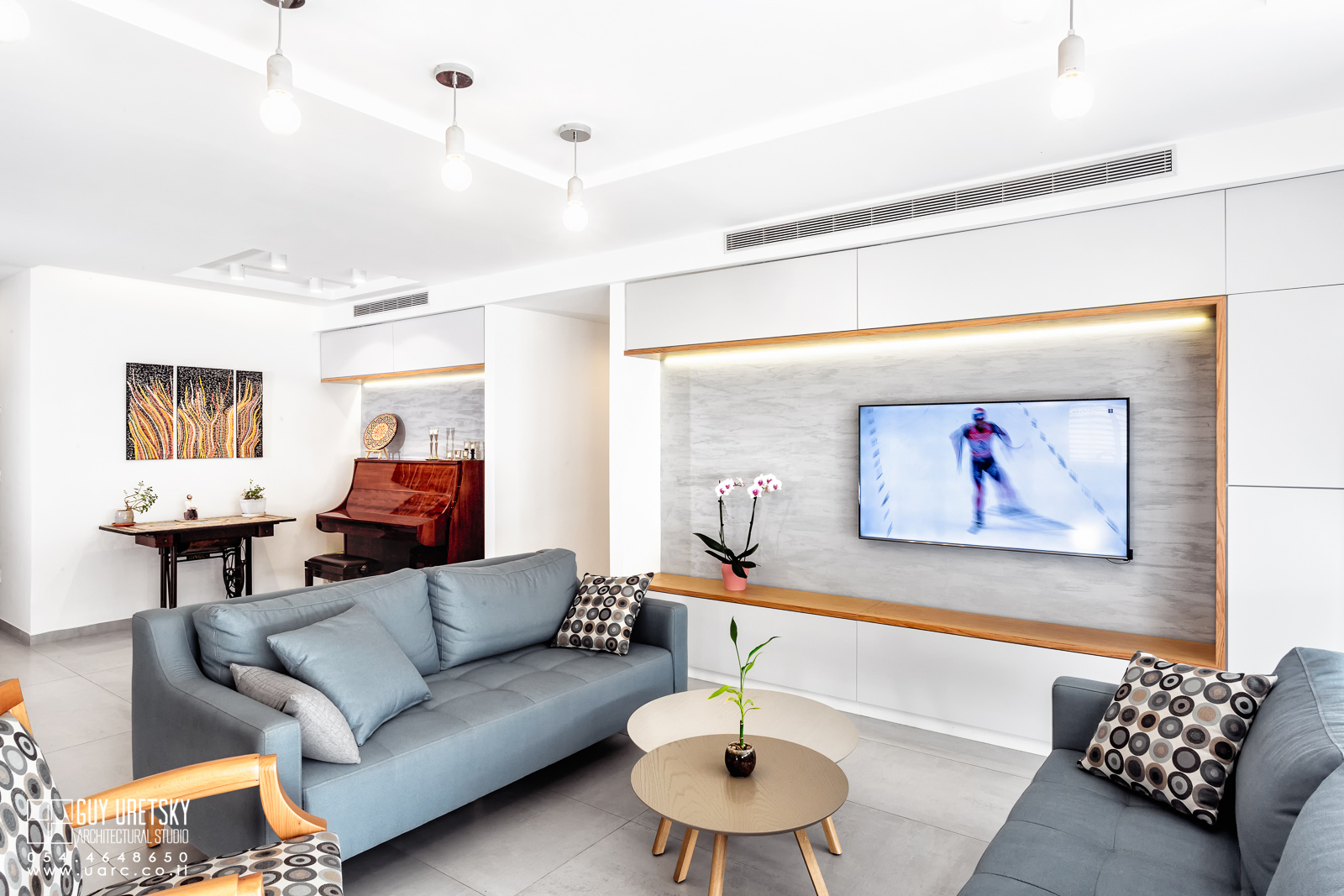 תיכנון דירת חמישה לדירת ארבע חדרים בפתח תקווה