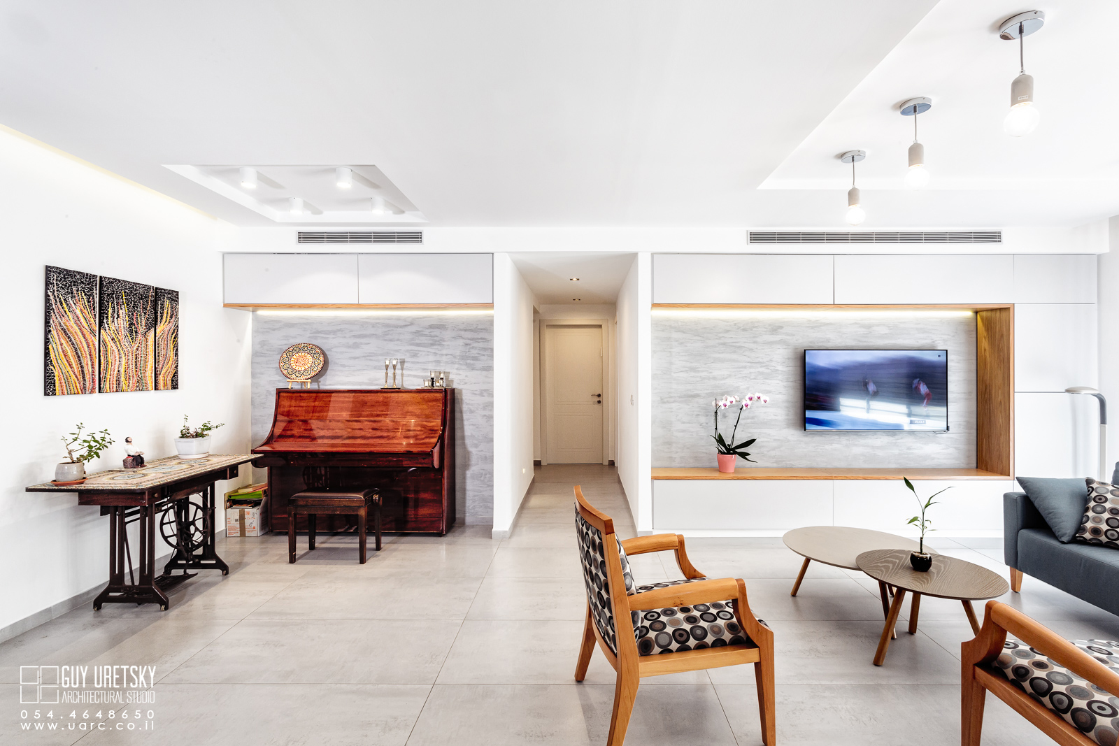 תיכנון דירת חמישה לדירת ארבע חדרים בפתח תקווה