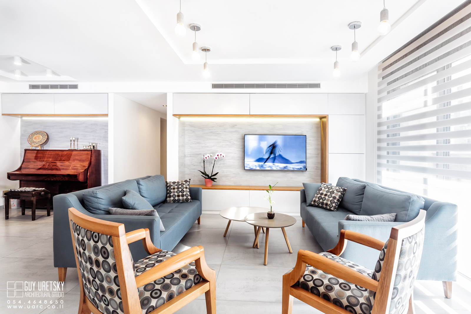 תיכנון דירת חמישה לדירת ארבע חדרים בפתח תקווה