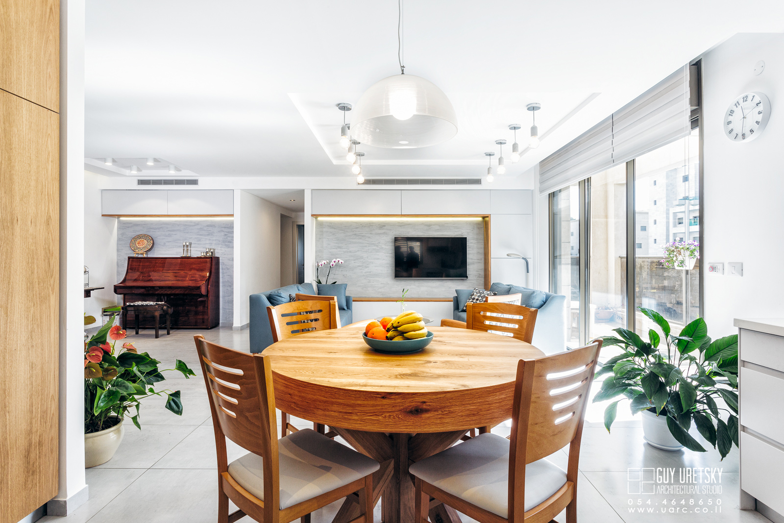 תיכנון דירת חמישה לדירת ארבע חדרים בפתח תקווה