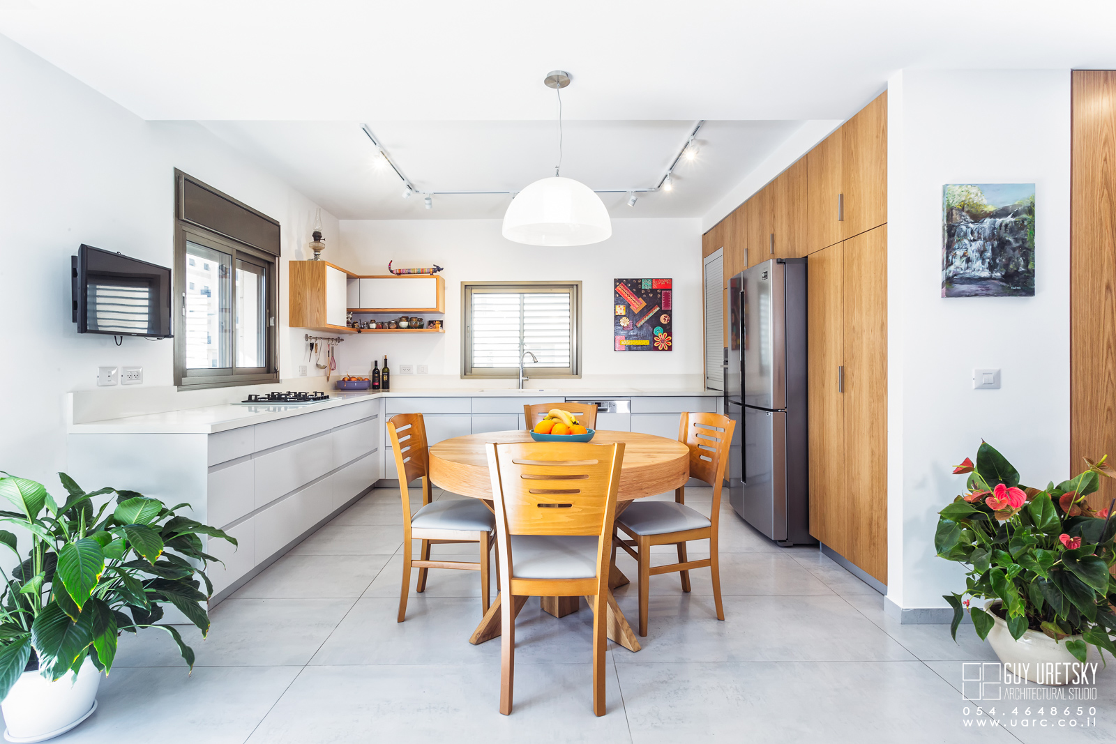 תיכנון דירת חמישה לדירת ארבע חדרים בפתח תקווה