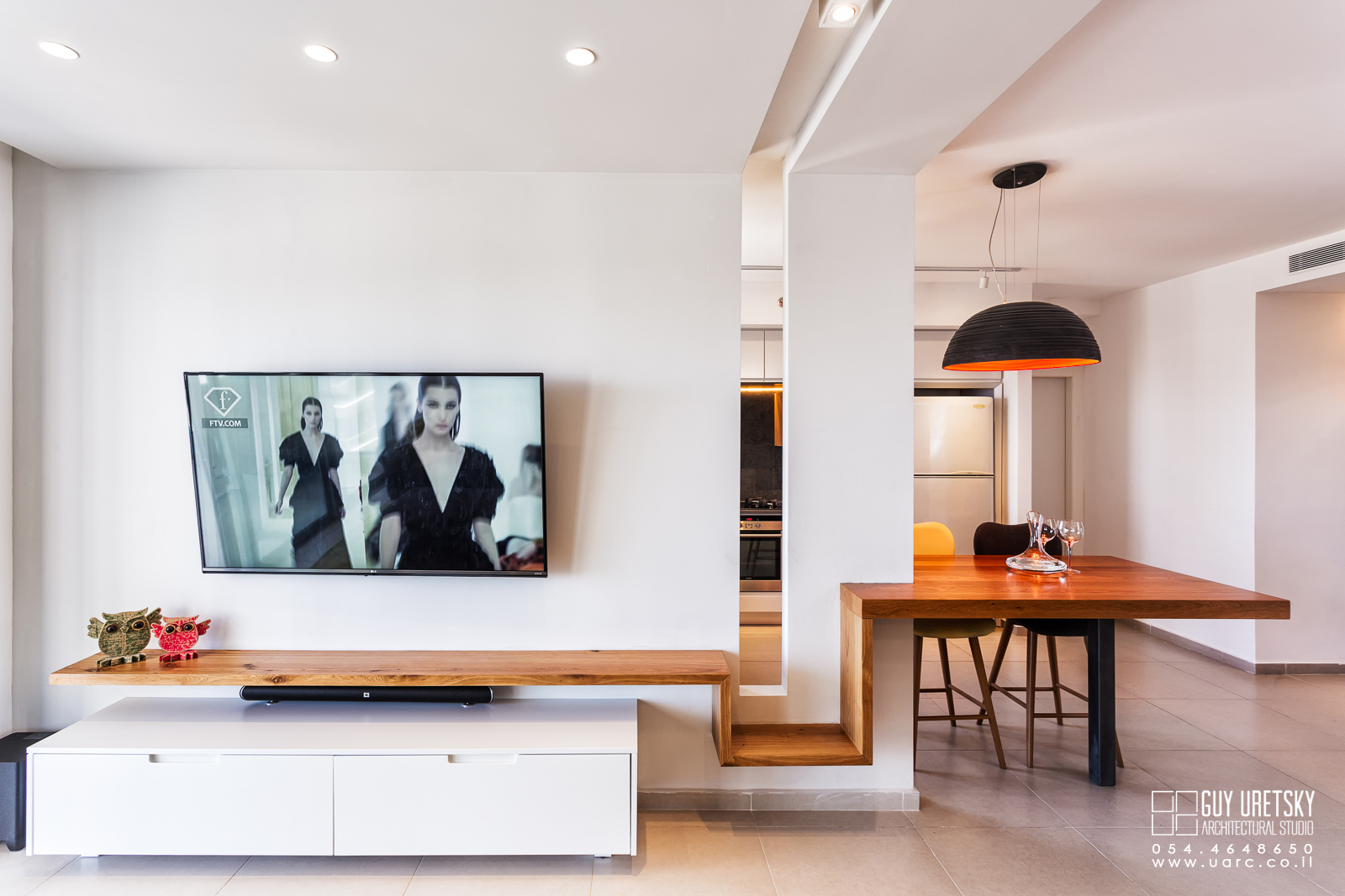 תיכנון ועיצוב דירת חמישה חדרים בגני תקווה