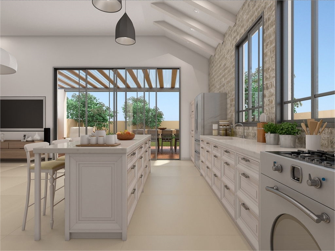 צילום מעבודה של קמילה מטבחים